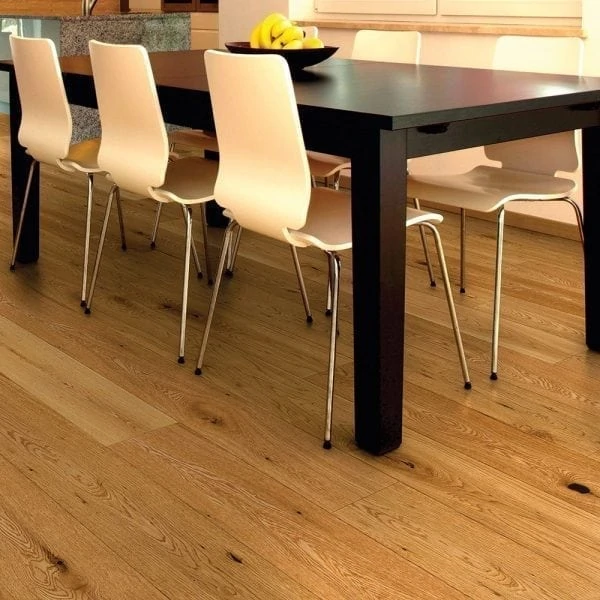 View EC101 Oak Rustic Matt Lacquered