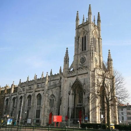 Exterior shot of St Peter's Church