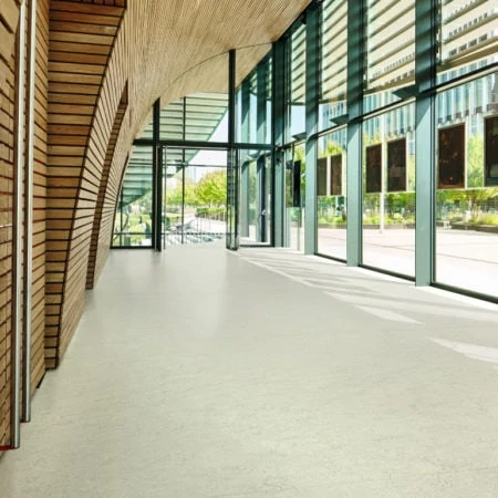 Commercial flooring museum entrance hall