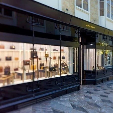 Sophie Hulme shop exterior