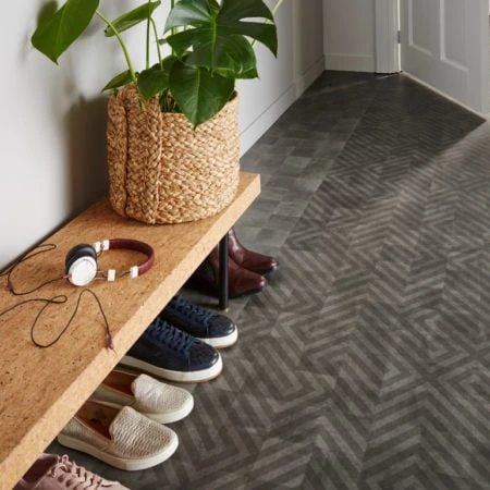 Hallway of new build house