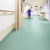 Hospital corridor with hygienic flooring