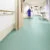 Hospital corridor with hygienic flooring
