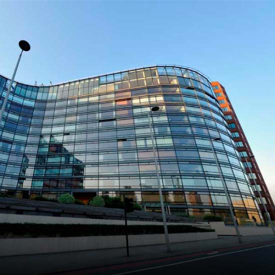 Exterior shot of Parliament View luxury apartments