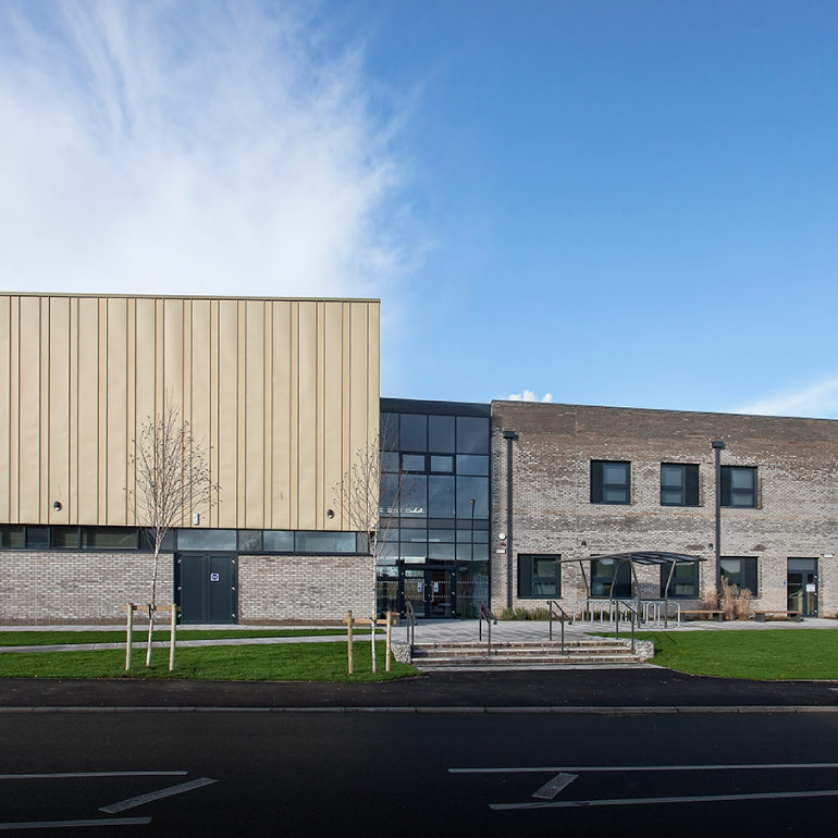 External shot of Timebridge Community Centre building