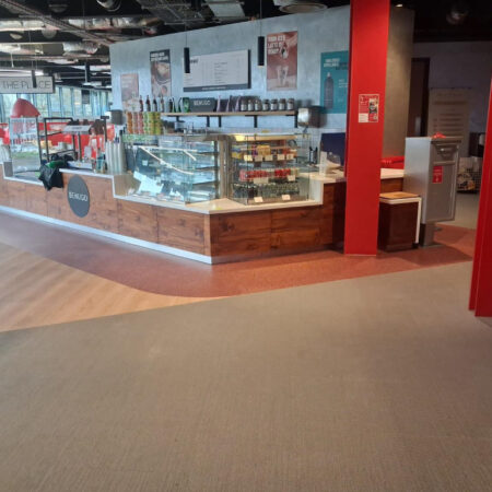 Virgin Atlantic HQ floor refit – cafe area