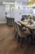 Hardwood dining room floor