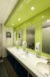 Green wall cladded wash room